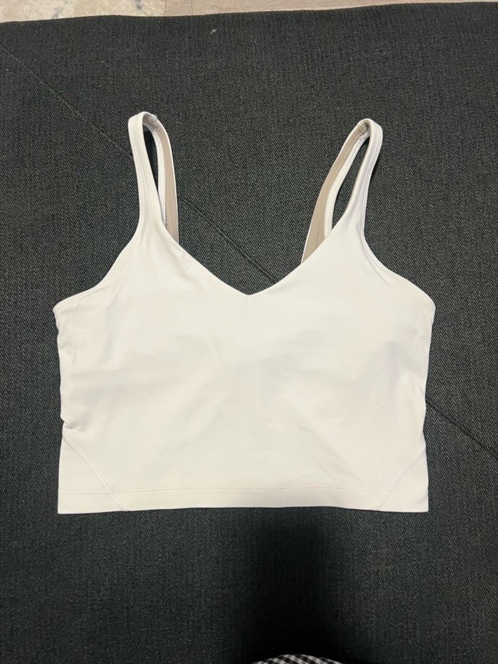 White Lululemon Align Tank Size 8